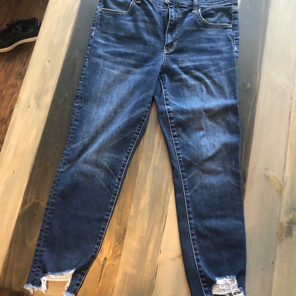 American eagle crop jeans